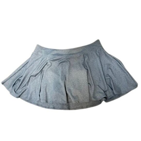 NWT Nike Dri-Fit Womens Athletic Skort In Gray Size XL US Open Activewear Tennis - Picture 1 of 5